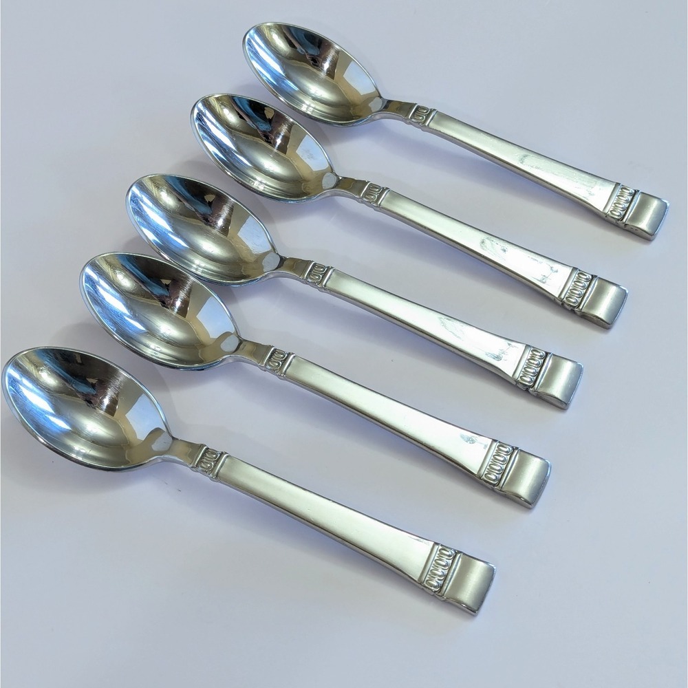Oneida CADENCE Soup Spoon 7 1/8" (Set Of 5) 18/10 Stainless Indonesia
